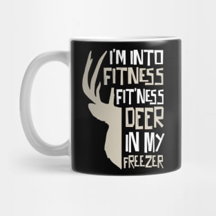 Fitness Deer In My Mouth Mug